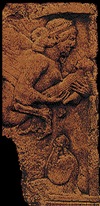 Lamia bas relief-5th cent.BC